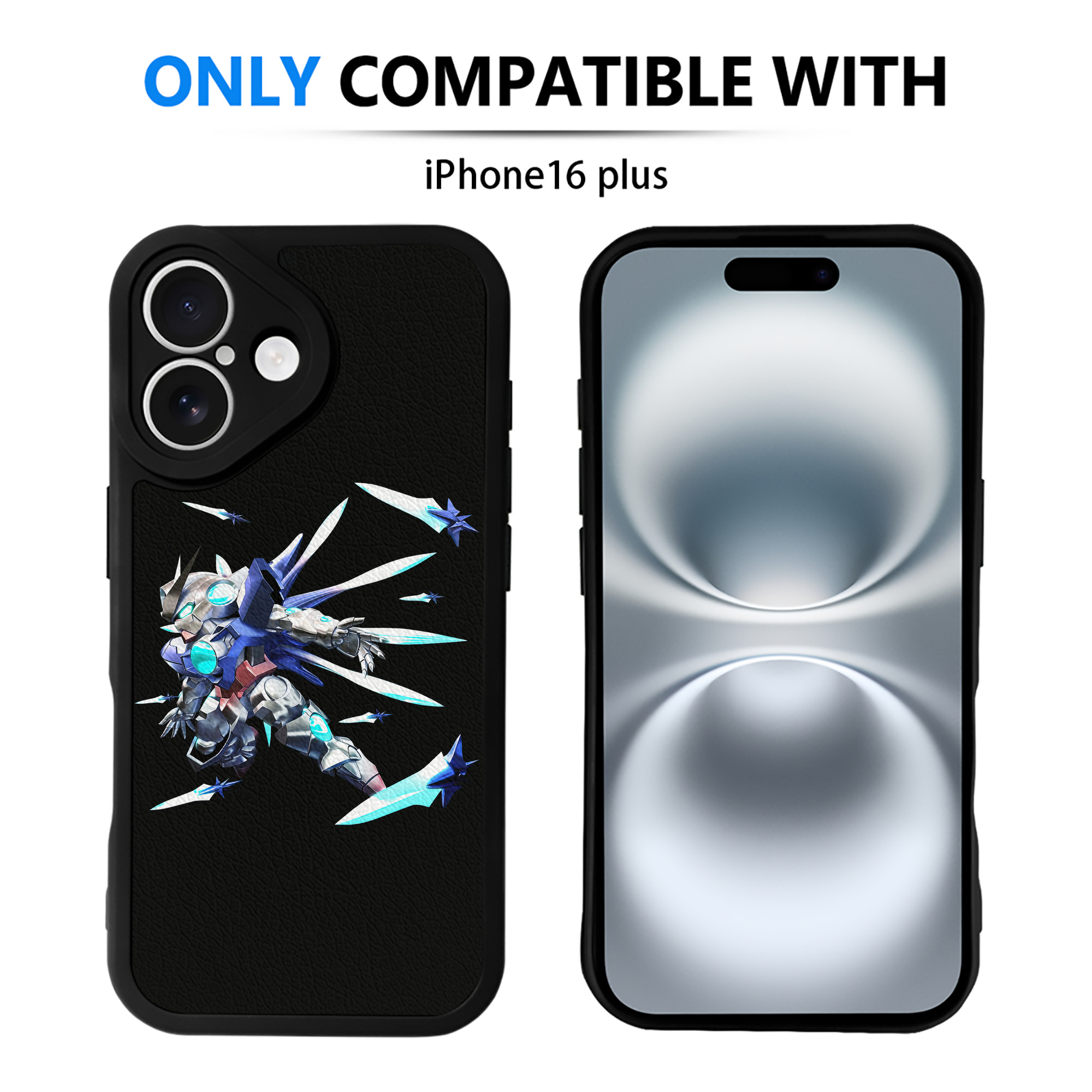 （画像用） 機動戦士ガンダム Mobile Suit Gundam 【iPhone 16シリーズ対応】シリコンスマホケース（レザー調） 材質：シリコン